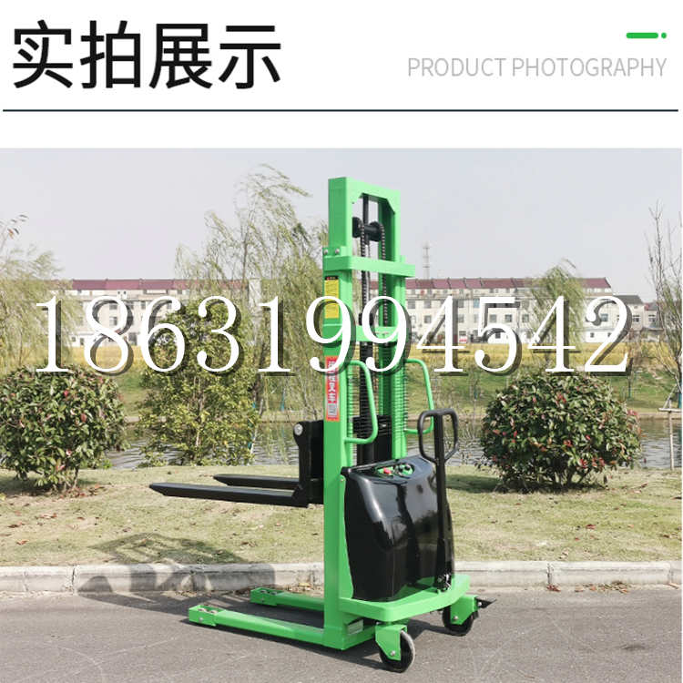 武清区电动叉车堆高车液压铲车电瓶1吨2吨站驾步行式小型全自动叉车
